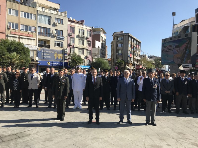 19 EYLÜL GAZİLER GÜNÜ İLÇEMİZDE DÜZENLENEN TÖRENLE KUTLANDI