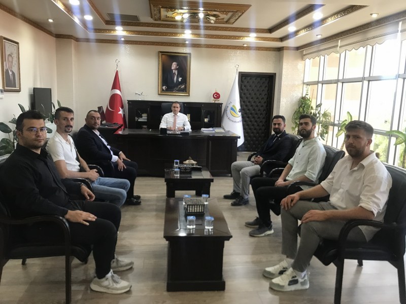 MEMLEKET PARTİSİ İLÇE YÖNETİMİNDEN KAYMAKAM İLYAS MEMİŞ’E ZİYARET 